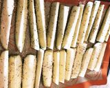 ズッキーニのハーブ・パルメジャン焼き作り方4写真
