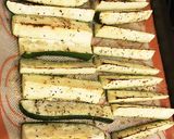 ズッキーニのハーブ・パルメジャン焼き作り方5写真