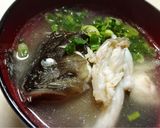 クエのアラ汁（潮汁）☆作り方5写真