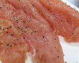 ささみのベーコンチーズサンド❁*+作り方1写真
