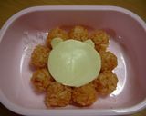 １歳児のお弁当～ライオンさん♪作り方3写真