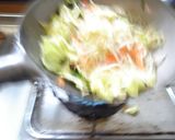 最強のチタン鍋で中華焼きそば作り方7写真