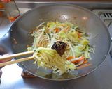 最強のチタン鍋で中華焼きそば作り方14写真