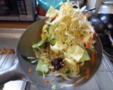最強のチタン鍋で中華焼きそば作り方9写真