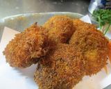 ホクホク簡単♪カニカマでクリームコロッケ作り方8写真