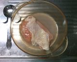 もやしと鶏むね肉のサラダ作り方1写真