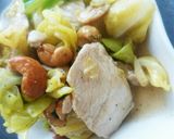 *鶏肉と春キャベツの旨煮*作り方8写真