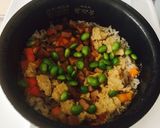 おでんの煮汁で簡単うまうま炊き込みご飯☆作り方5写真