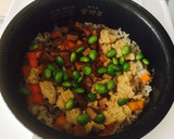 おでんの煮汁で簡単うまうま炊き込みご飯☆作り方5写真