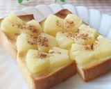 チーズトーストにトマト＆はちみつ作り方5写真