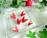 ラディッシュで可愛い❤うさぎ飾り作り方4写真