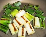 牡蠣鍋は豚バラごぼう舞茸ねぎ春菊赤だしで作り方2写真