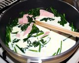 ほうれん草とチーズの素敵♪フィットチーネ作り方2写真