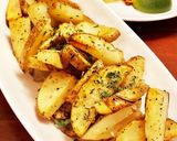 ズッキーニのハーブ・パルメジャン焼き作り方7写真