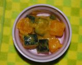 かぼちゃの白みそ和え作り方4写真