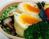 たまご巾着の含め煮～きのこあん作り方10写真