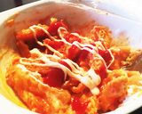 余ったポテトでオーロラソースたまごポテト作り方6写真