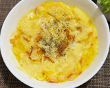 【レンジで4分！】超簡単コンポタパングラタン作り方5写真
