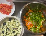 簡単おいしい!野菜たっぷりひき肉カレー作り方1写真