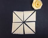 色々バリエ♡簡単スライスチーズバラの花作り方3写真