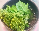 簡単!菜の花とホタルイカのペペロンチーノ作り方2写真