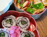梅✿花見お弁当作り方9写真