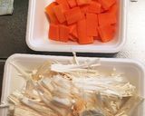 ヘルシー！こんにゃく♡えのき♡味噌炒め作り方2写真