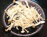 しめじとえのきのペペロンチーノ作り方1写真