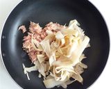 バナナの花とツナのサブジ作り方2写真
