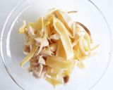 バナナの花のココナッツミルク煮作り方1写真
