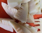 簡単な揚げない豚肉で酢豚作り方1写真