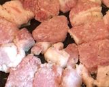 簡単な揚げない豚肉で酢豚作り方7写真