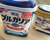 ブルガリアヨーグルトで遊ぼう!!春!作り方1写真