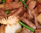 簡単な揚げない豚肉で酢豚作り方10写真
