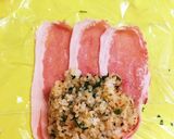 簡単肉巻きおにぎり作り方2写真