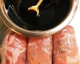 簡単肉巻きおにぎり作り方3写真