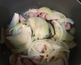 カボチャとベーコンのクリームパスタ作り方4写真
