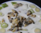 ネギたっぷりのミルク塩ラーメン作り方5写真