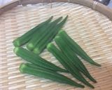 マヨ入り☆超簡単❗️オクラの胡麻和え作り方3写真