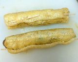オイマヨ炒めの油揚げ巻き作り方4写真