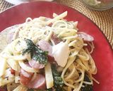 粒マスタードとじゃがいものクリームパスタ作り方15写真