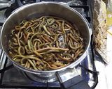 ゼンマイの炒め煮作り方1写真
