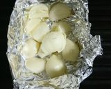 焼き肉やおつまみに！ガーリックホイル焼き作り方2写真