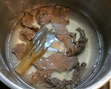 圧力鍋で！牛すじトロトロビーフシチュー作り方4写真