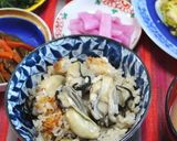 麺つゆで簡単！美味しい★牡蠣めし作り方8写真