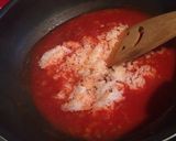 トマトジュースで簡単トマトチーズリゾット作り方4写真