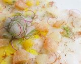 柑橘香る～❀　エビのカルパッチョ作り方8写真