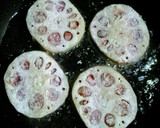 れんこんのひき肉納豆はさみ揚げ♪作り方5写真