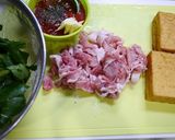 簡単！豚コマ厚揚げのイタリアンステーキ作り方1写真