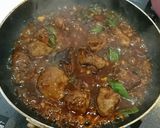 レバーの甘辛煮作り方8写真